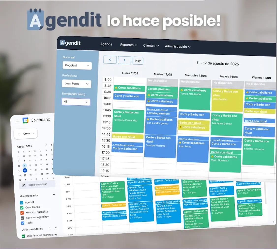 Sincroniza tu agenda con Google Calendar