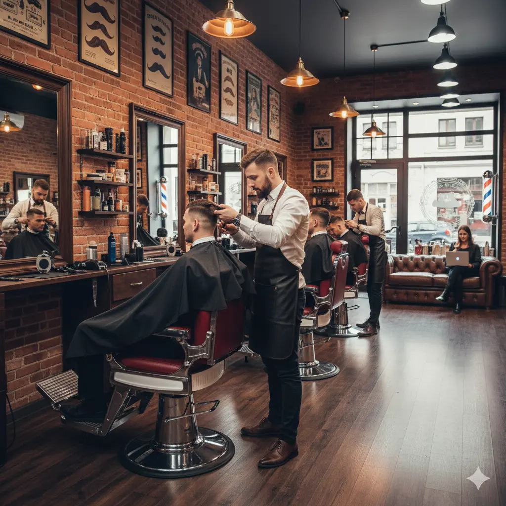 Barbería usando Agendit