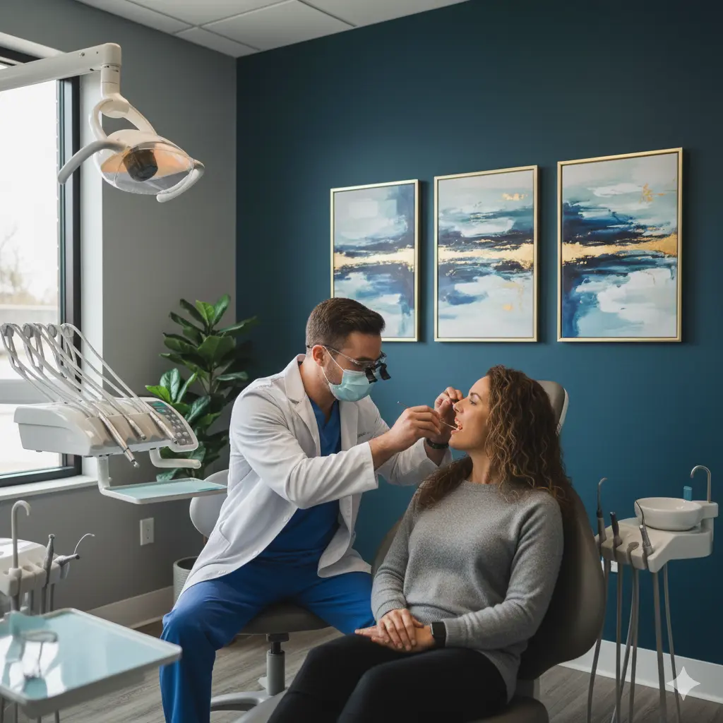 Clínica odontológica usando Agendit