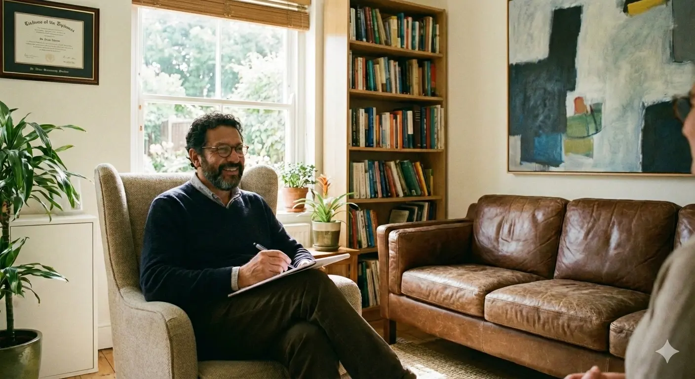 Psicólogo usando Agendit